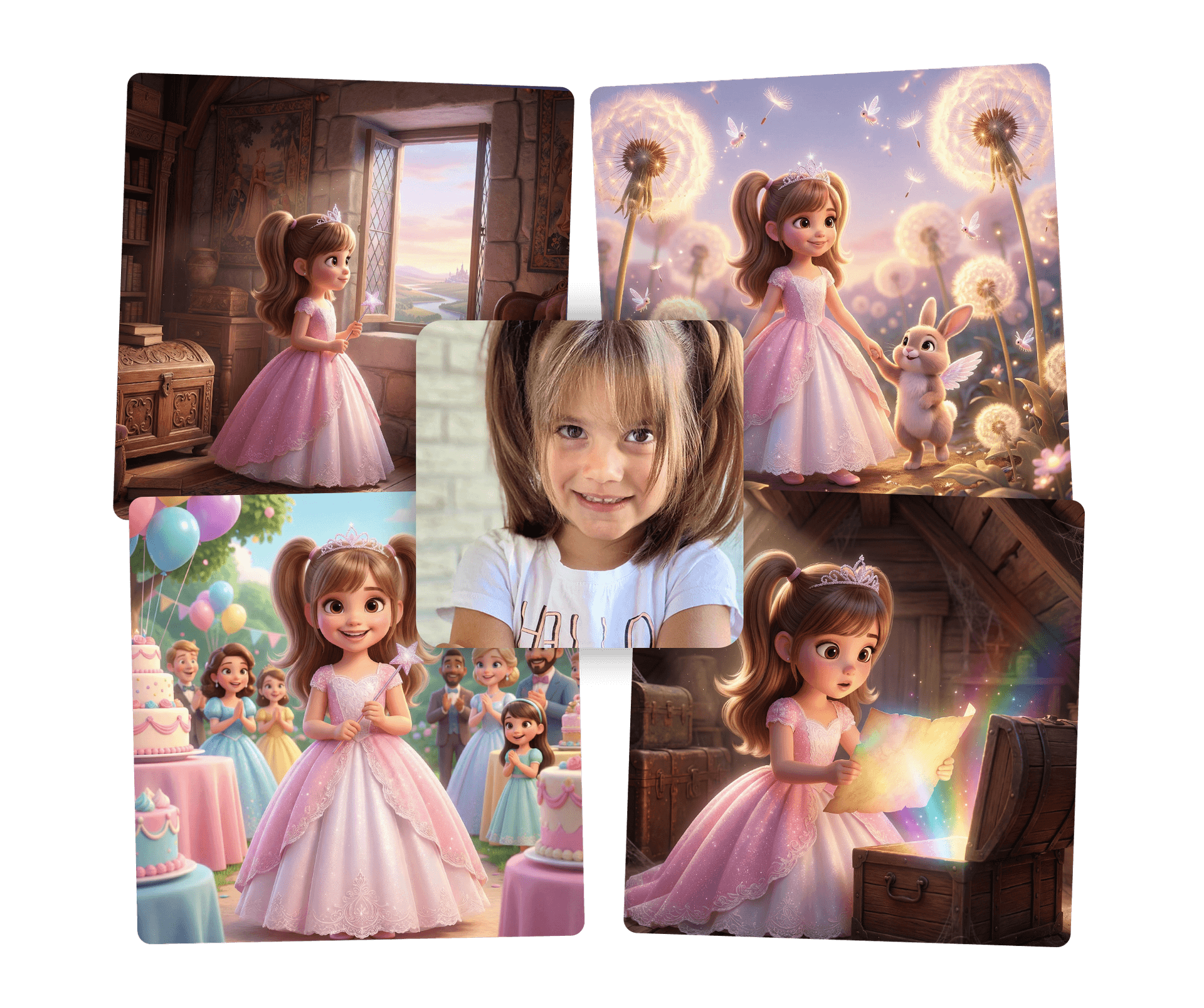 Personalisiertes Kinderbuch - Prinzessin Abenteuer