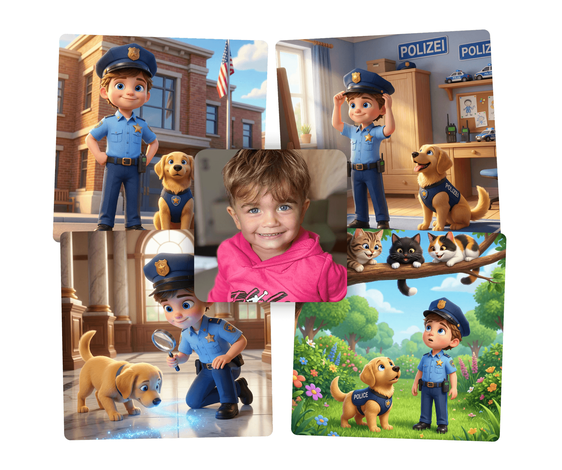 Polizei Thema - Szenen Übersicht